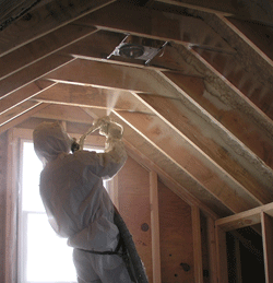 Jefferson City MO attic spray foam insulation