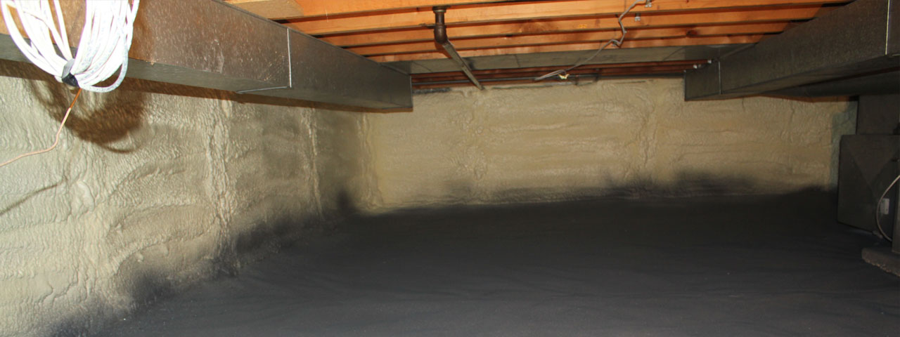 Jefferson City spray foam insulation for crawl spaces